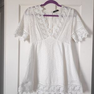 Beautiful White Summer Dress